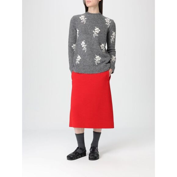 Jil Sander Skirt Woman Red - Picture 2 of 4